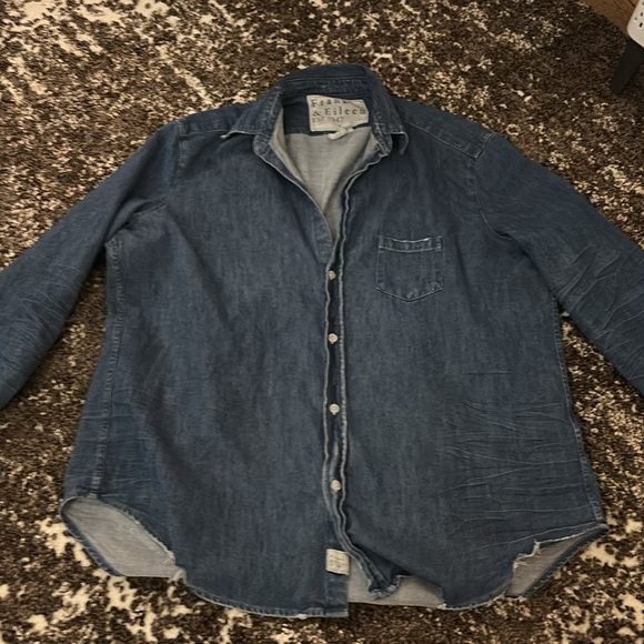 Frank & Eileen- the Eileen denim shirt - Picture 5 of 8